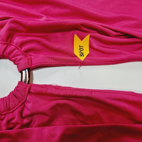 Lovers and Friends Encore Dress in Deep Pink Small - Picture 15 of 16